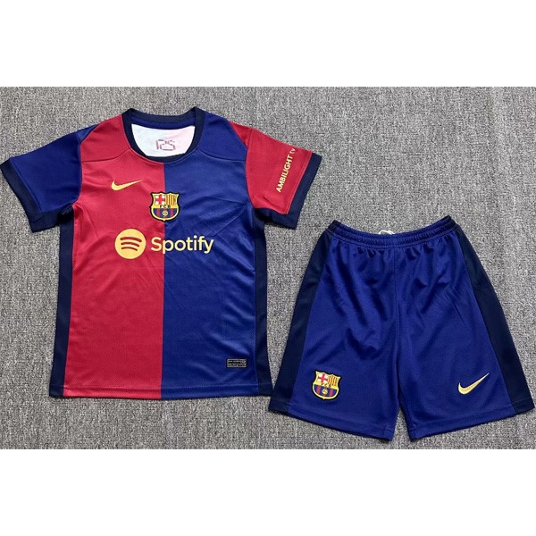 Camiseta Barcelona 1ª All Sponsors Niño 2024 2025